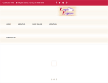 Tablet Screenshot of logoexpressmarketing.com